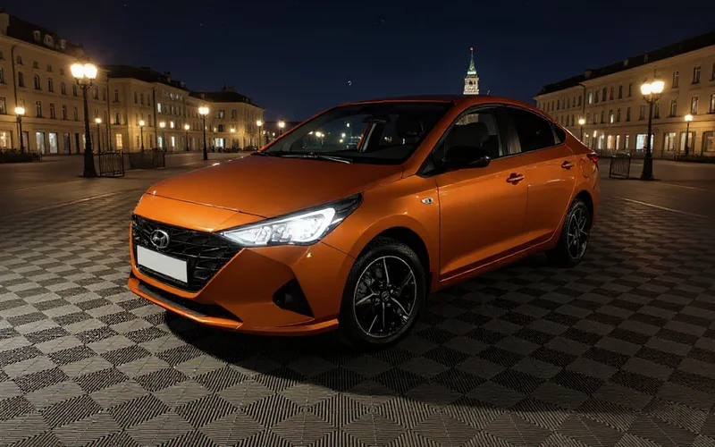 Hyundai Solaris — фары